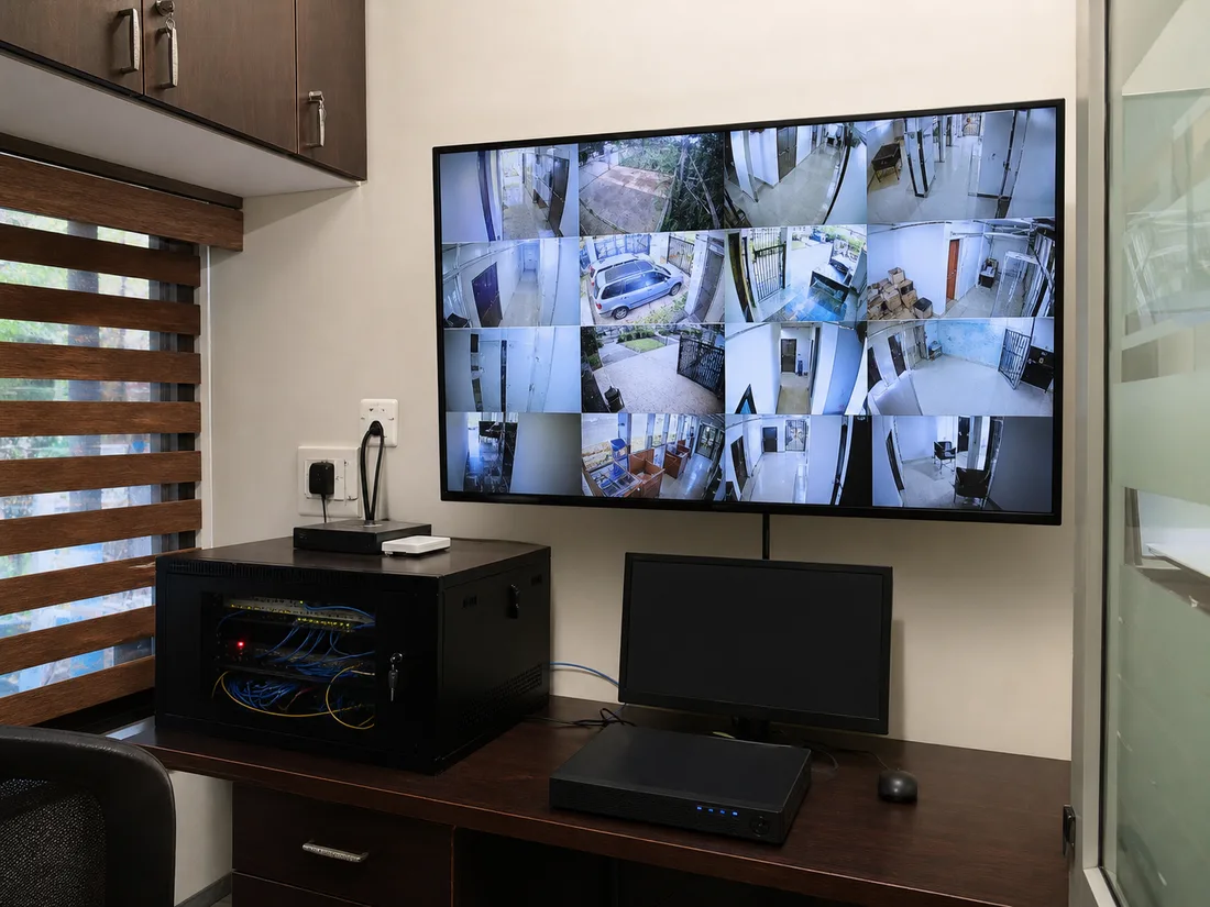 CCTV Monitoring Station
